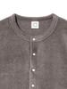 Ray Beams ORCIVAL Fleece Crew Neck TOP GREY 2 Cardigan, Women's,