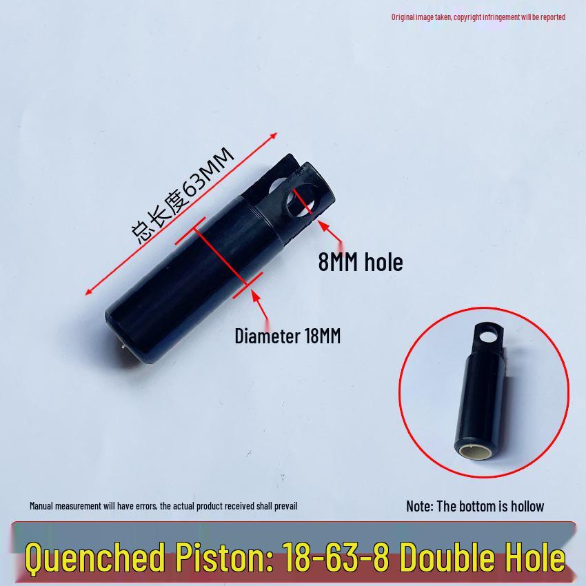 Universal High-Pressure Car Washer Pump: 1812 Plunger Piston Rod with Black Spray Porcelain Plunger & White Ceramic Tube