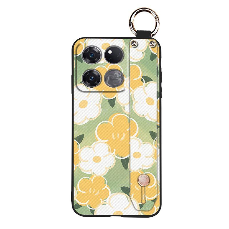 Back Cover Oil Painting Phone Case For OnePlus/1+Ace 5G Racing Edition Lanyard Waterproof Wristband Dirt-resistant Ring