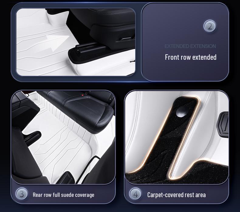 Tesla Model 3 Facelift 2025 Floor & Trunk Mats Full Coverage Accessories