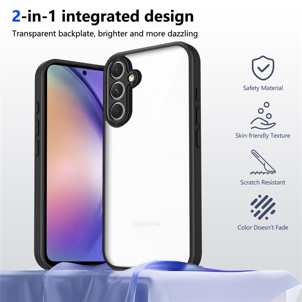 Armor Shockproof Phone Case For Samsung M36 M56 M53 M54 M55 M32 M33 M34 M35 M13 M14 M15 M16 M31 Luxury Matte Acrylic Clear Cover