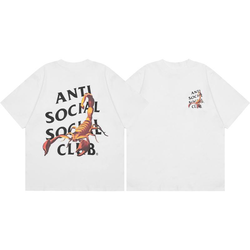 Difference Market Currency ASSC CLUB Hiroshi Fujiwara Lightning Series Printed Men's and Women's Loose Casual Short Sleeve T-Shirt