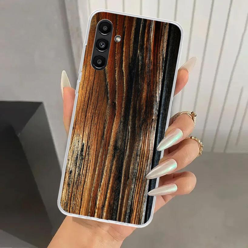 Wood Wooden Pattern Phone Case for Samsung Galaxy A17 A16 A37 A26 A36 A57 A56 A15 A25 A35 A55 A14 A24 A34 A54 A13 A23 A33 A53 Ga