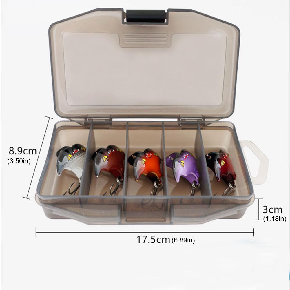 5 шт./Коробка Рыболовные приманки Бионические приманки-летучие мыши Искусственные приманки Жесткие приманки Рыболовные приманки Рыболовные снасти