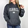 Israel Hoodie | Israel Flag Pullover Hoodie