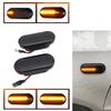 2pieces Dynamic Led Turn Signals Side Marker Light Lamp for VW Volkswagen Bora Golf 3/4 Passat 3B Polo 6N Sharan Vento T5 SEAT