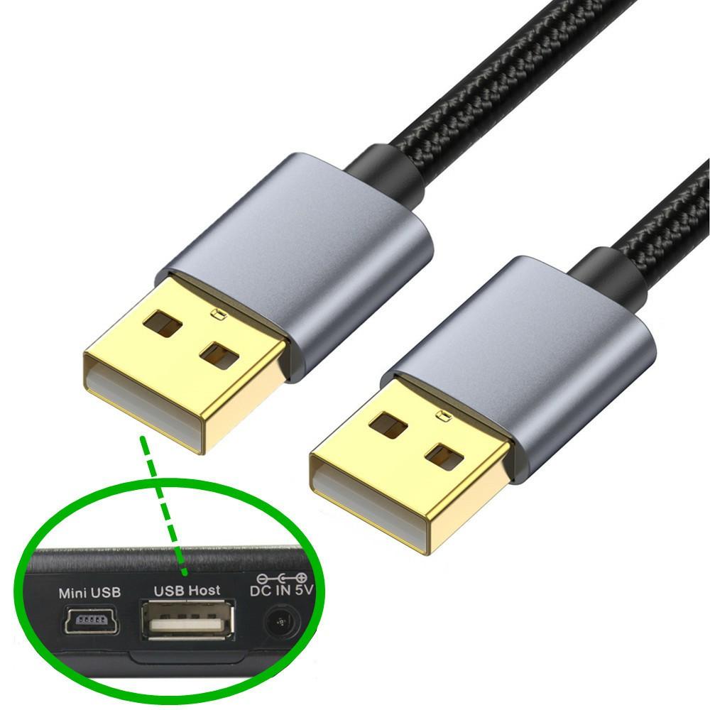 

0.3m 480Mbps USB 2.0 Type A Male to Male Cable Extension Cord for Digital Camera Printer Scanner As Shown A