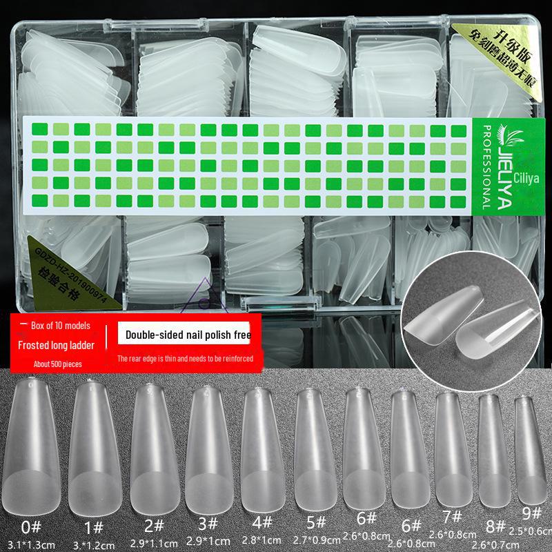 Ultra-Thin Handmade Long Ladder Nail Art Patch