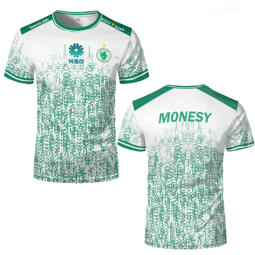MDHAO xin nan zhuang  3D txu Team Falcons Trainingsuniformen CS2 Esports NIKO M0NESY Kyousuke Jersey T-shirts Heren Ronde Hals T-shirts Cadeaus Kleding 6XL