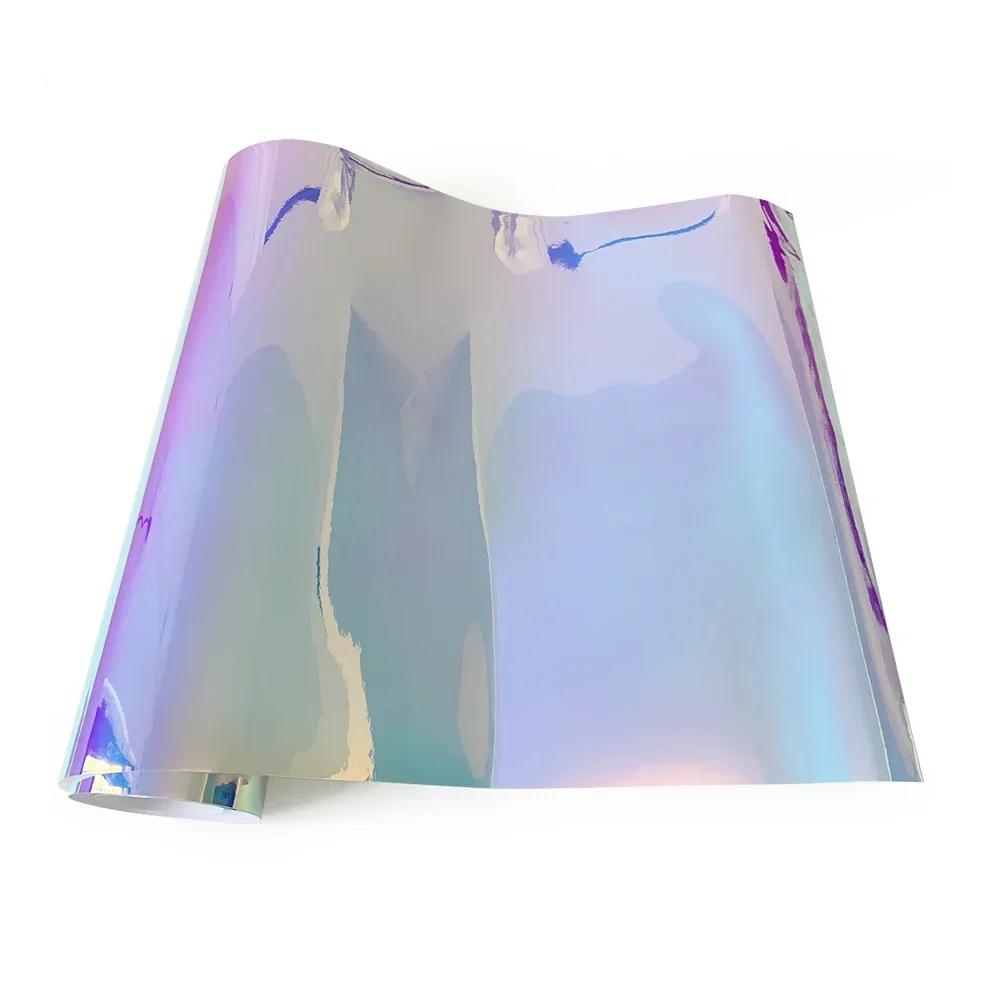 Adesivi per Auto Vinile Rosa Pellicola Arcobaleno Fai da Te Autoadesivi Cambia Colore Impermeabili Antigraffio Rilascio d'Aria Accessori Auto