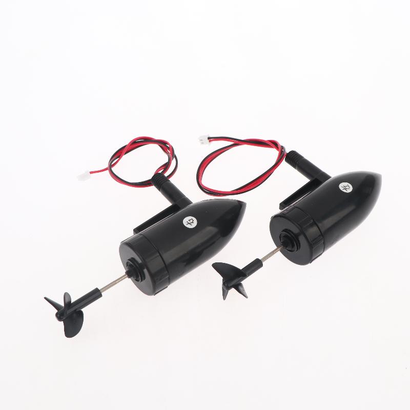 1 Set Waterproof Propeller 7.4V 12V Underwater Thruster 390 Brushed Motor Engine With 3-Blades Propeller For Rc Bait Boat Parts