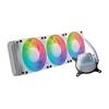 Kuroutoshikou CPU White 360mm X 120mm PWM with ASETEK All-in-One Water-Cooled Cooler, LED, Model, (3 Fans), Radiator, KURO-AIOWC360L/V2/WHITE