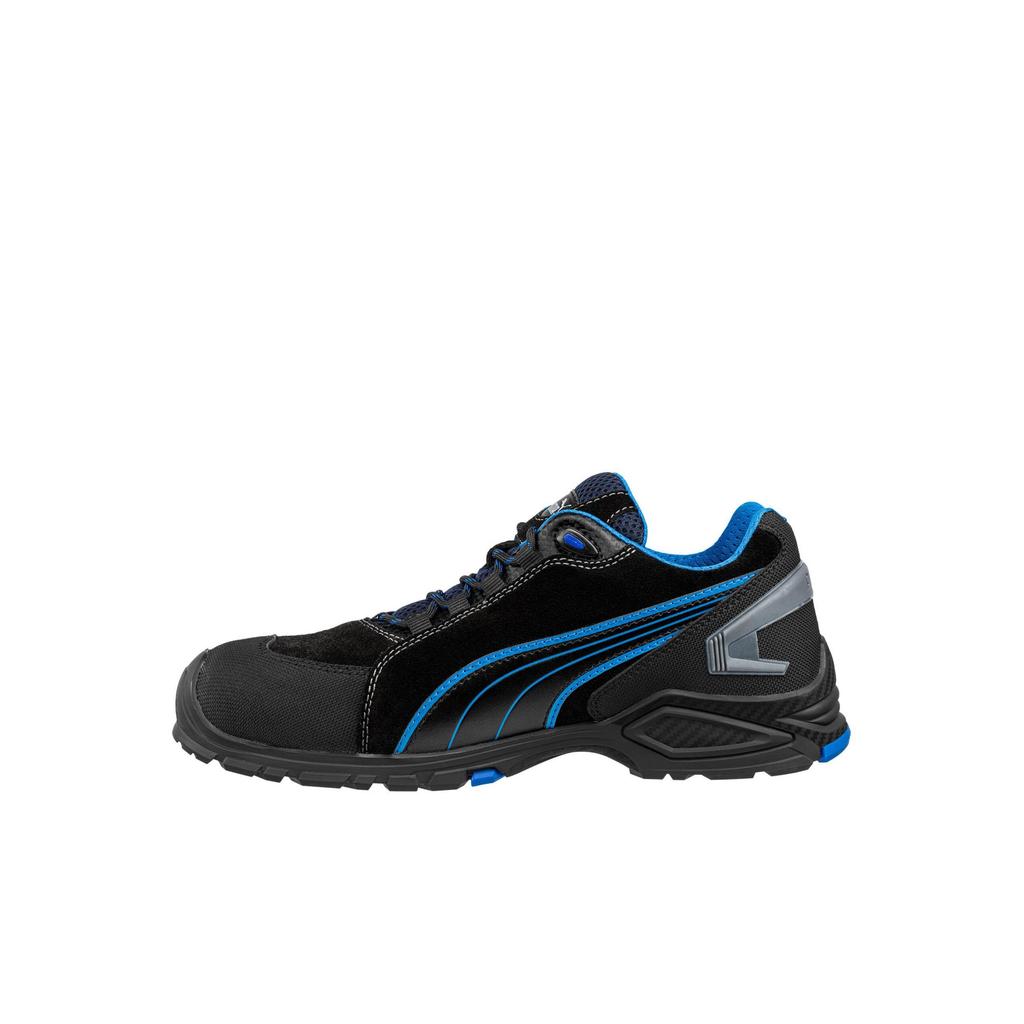 Puma Safety Mens Rio Leather Low Trainers