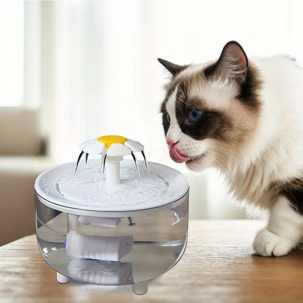 Pet with Circulating Filter and Large Capacity Flowing for Cats and Dogs