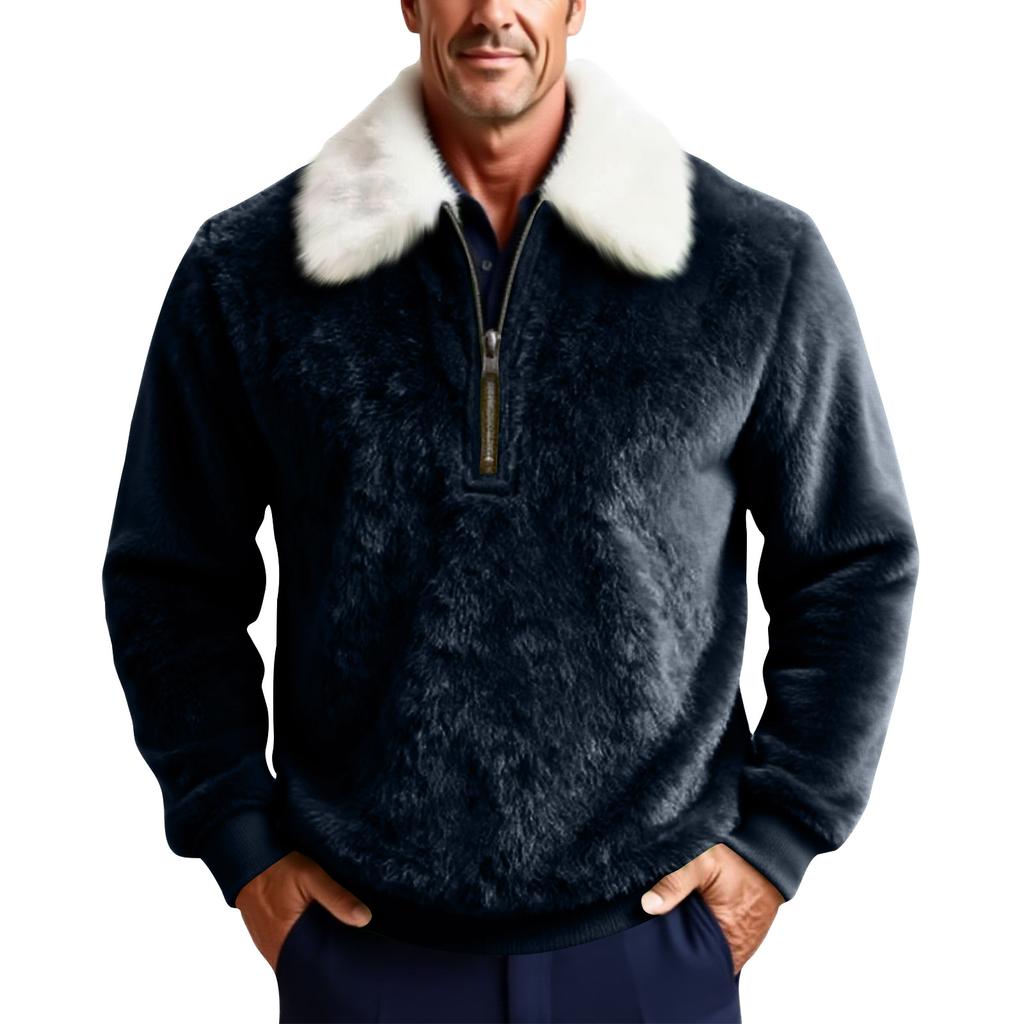 Men's Vintage Christmas Round Neck Sweatshirt