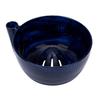Swirling Wash Bowl with Drain Holes 3D Printed Fruit Vegetable Washing Colander for Home Kitchen Blue