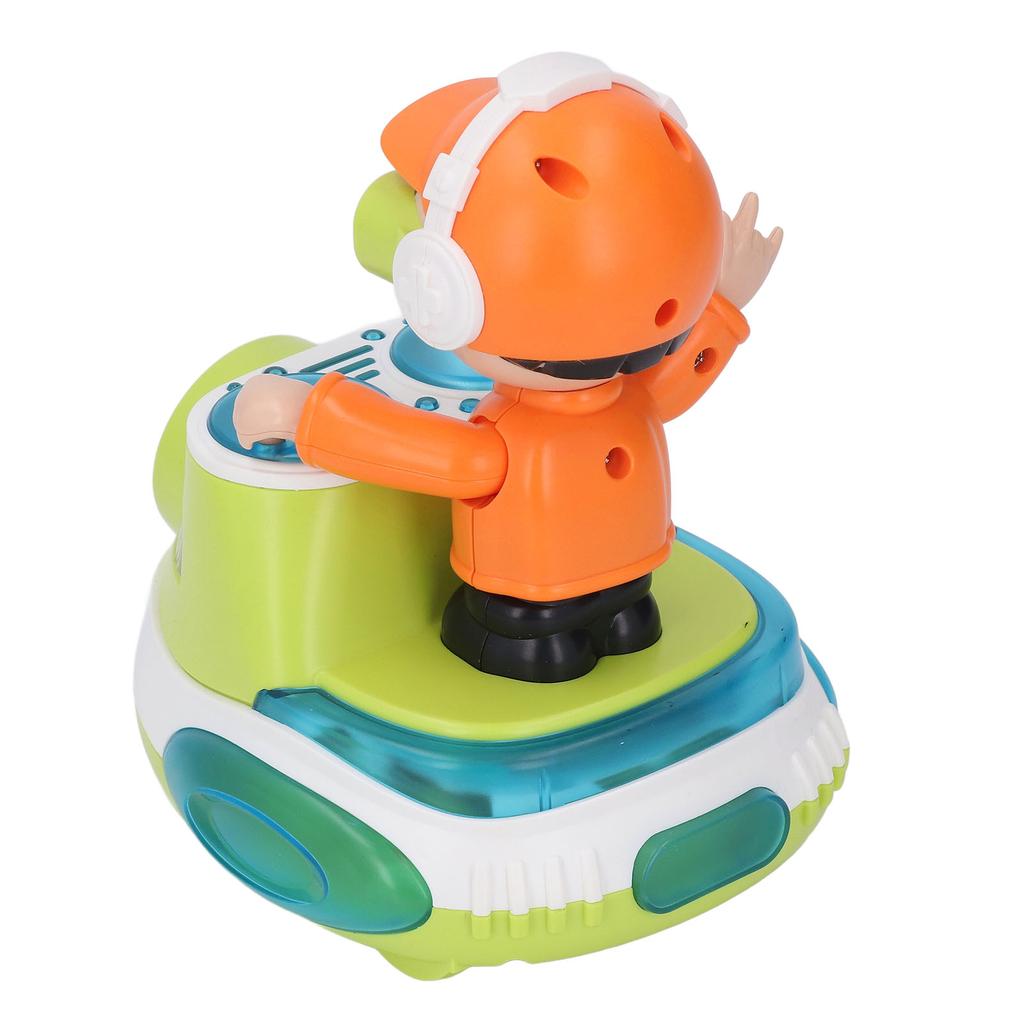 DJ Bouncing   Rock Boy Dancing Toy with Music Flashing Light   Wheel Automatic Movement Robot Toy Car for Toddlers