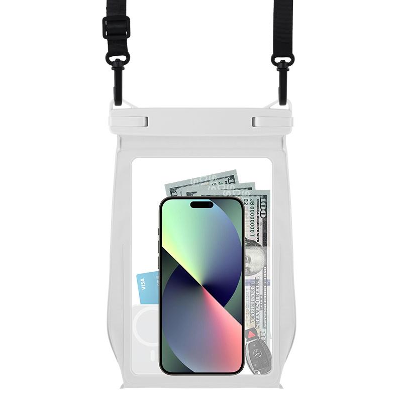 

Waterproof Phone Case Pouch Bag for Swimming Underwater Photography Diving Water Proof Cover Universal Smart phone Pouch Bag белый