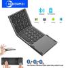 Mini klávesnice Bezdrátová skládací klávesnice s touchpadem Přenosná Bluetooth skládací klávesnice pro Windows Android Ios Tablet Ipad Telefon