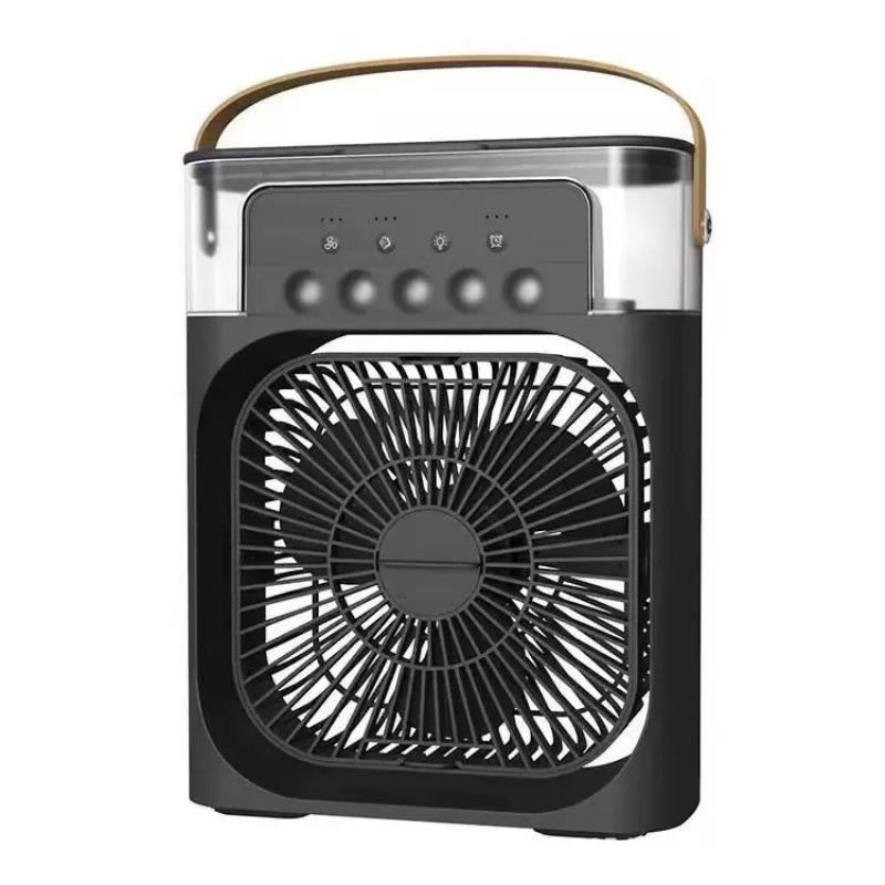 Portable Five-Hole Spray Cooling Fan with Humidifier for Office & Dorm