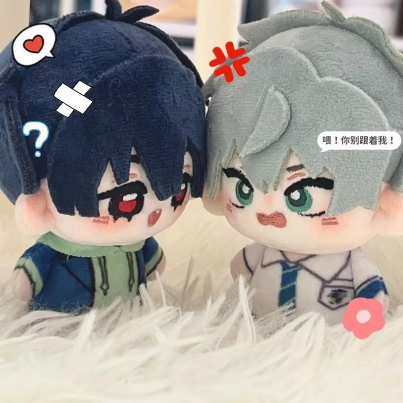 Alien Stage Plush Toy 10cm Anime Ivan and Till Stuffed Mini Doll Soft Figurine Starfish Body Statue Room Decoration Fans Gifts