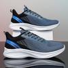 Men's Summer Lightweight Breathable Mesh Running Shoes, Size 45, Youth Sports Sneakers