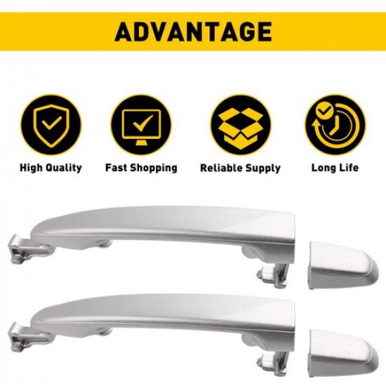 For Toyota Sienna 04-10 6921308020 Rear Left&Right Sliding Door Door Handle 2pcs