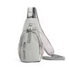 Lightweight Nylon Sling Bag for Men Women Crossbody Chest Backpack Travel Shoulder Purse