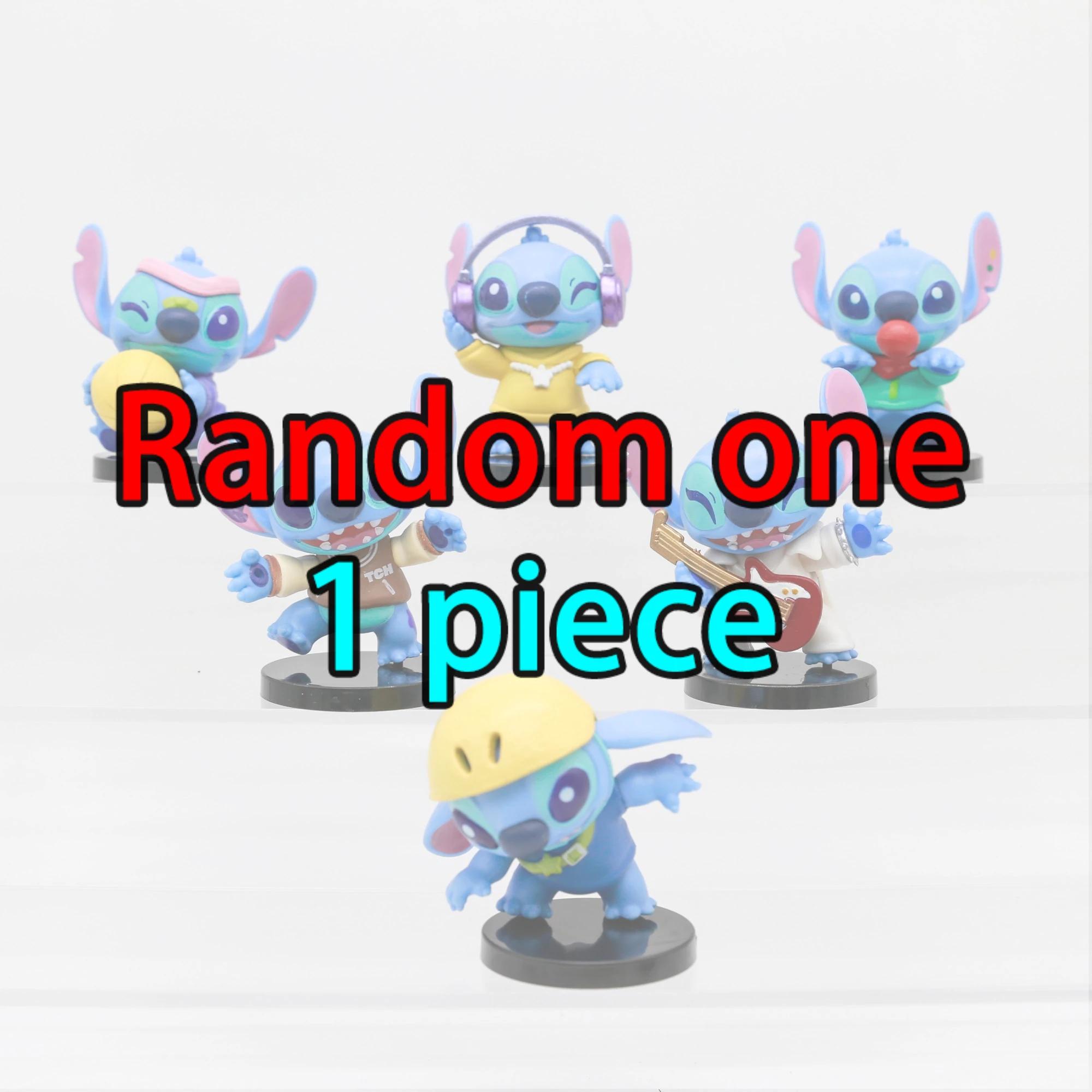 

Lilo Stitch Таинственный Блайнд Бокс Дисней Сюрприз Экшн Фигурки Милая Фигурка Детские Подарки на День Рождения Хип-хоп Стиль Украшение Стола