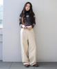 FILLUMINATE Twill Cotton Elastic Waist Pants - 3 Colors