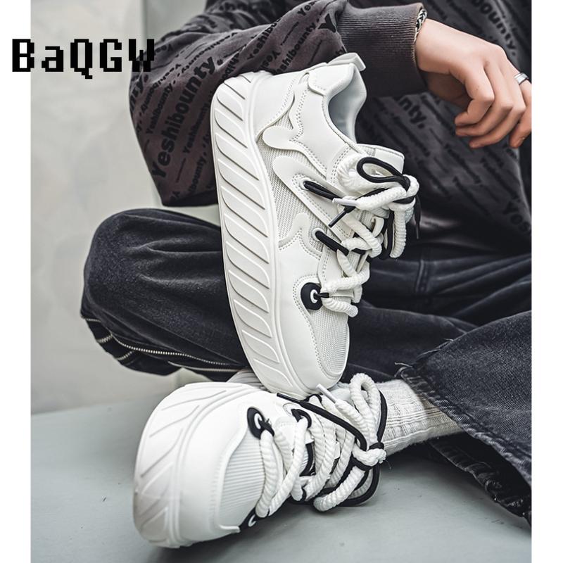Korea Style White Shoes Men Hip Hop Punk Skateboard Shoes Fashion Sneakers Student Outdoor Sports Casual Shoes for Women Sneaker
