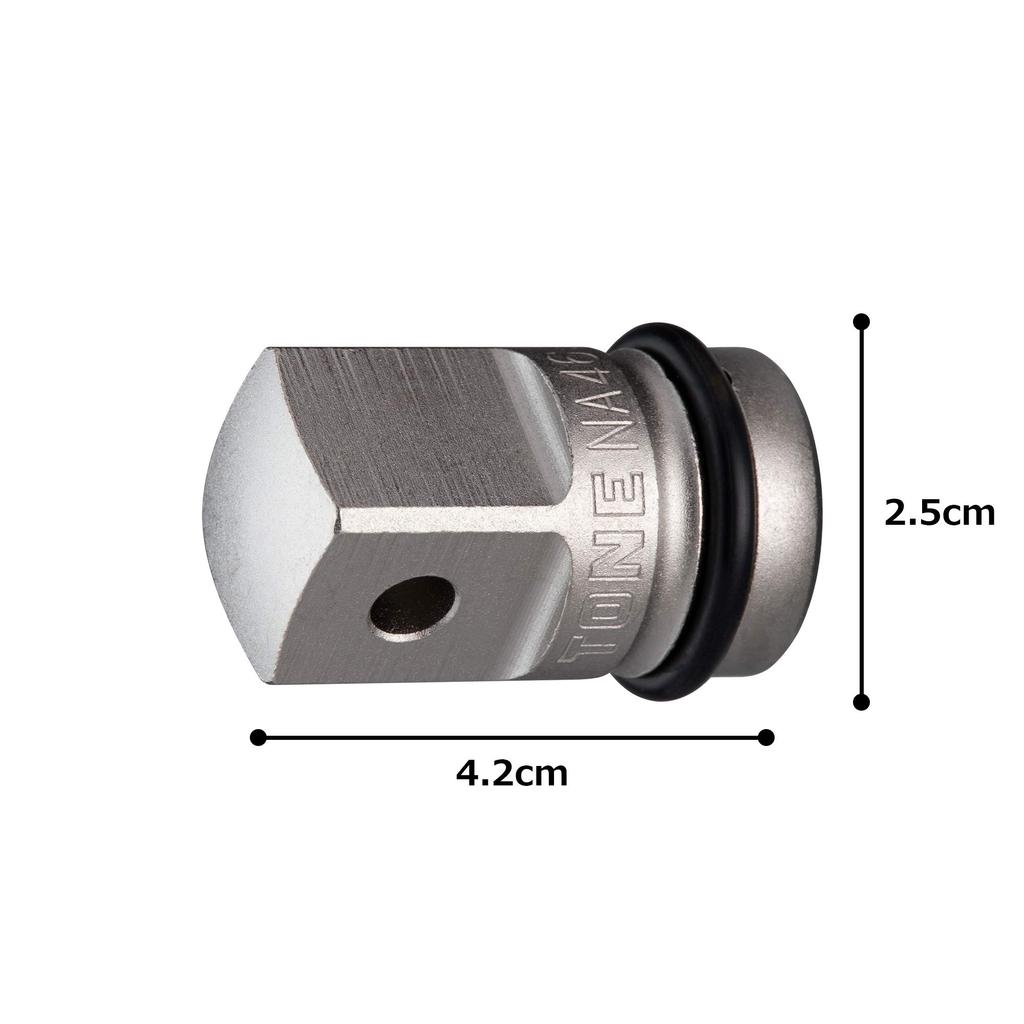 Tone Impact Socket Adapter HPNA46 Drive 12.7mm (1/2") & 19.0mm (3/4")