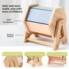 Montessori Infant Wooden Toys Toddler Color Rolling Drum Toy Kids Educational Sensory Toys Baby Birthday Gifts Aged 0-3 Years