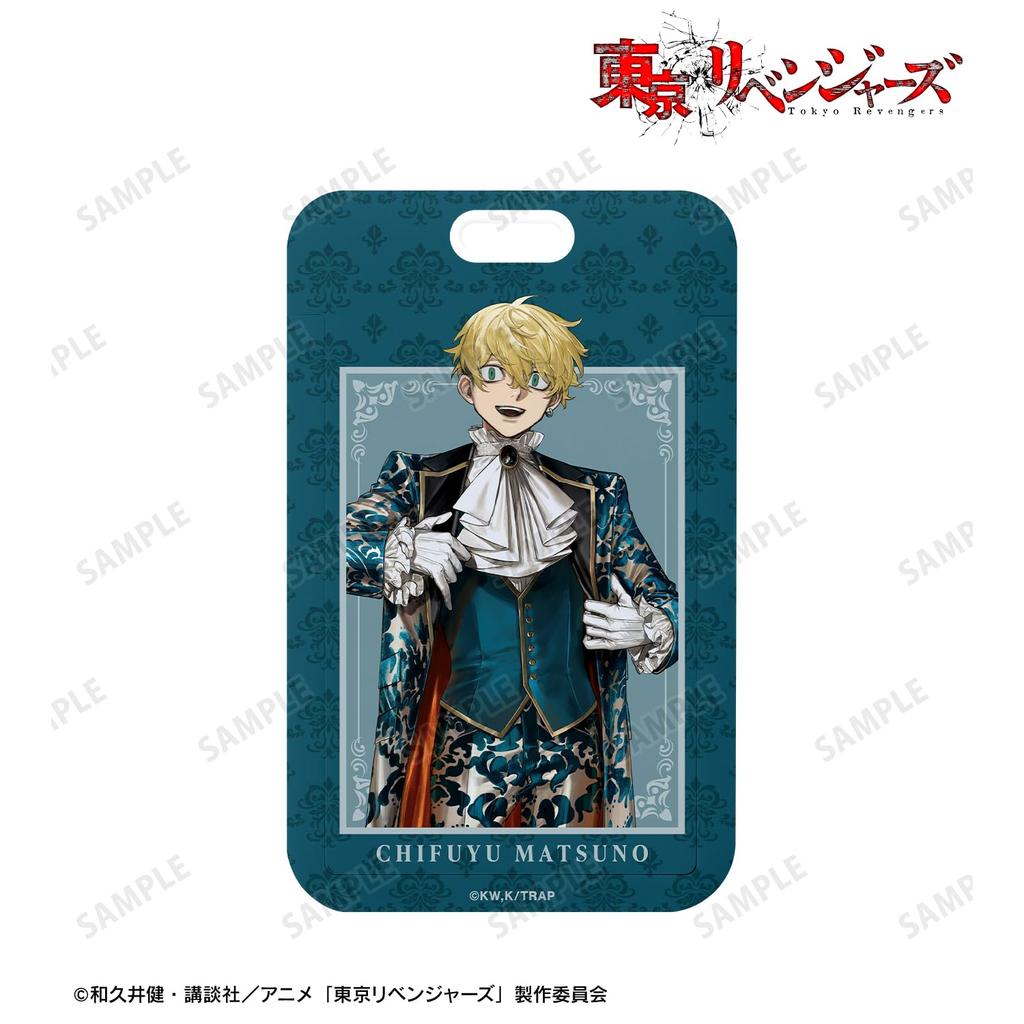 TV Anime Original Art by AU Chifuyu Matsuno Suit Version Photo Card Holder "Tokyo Revengers" - -