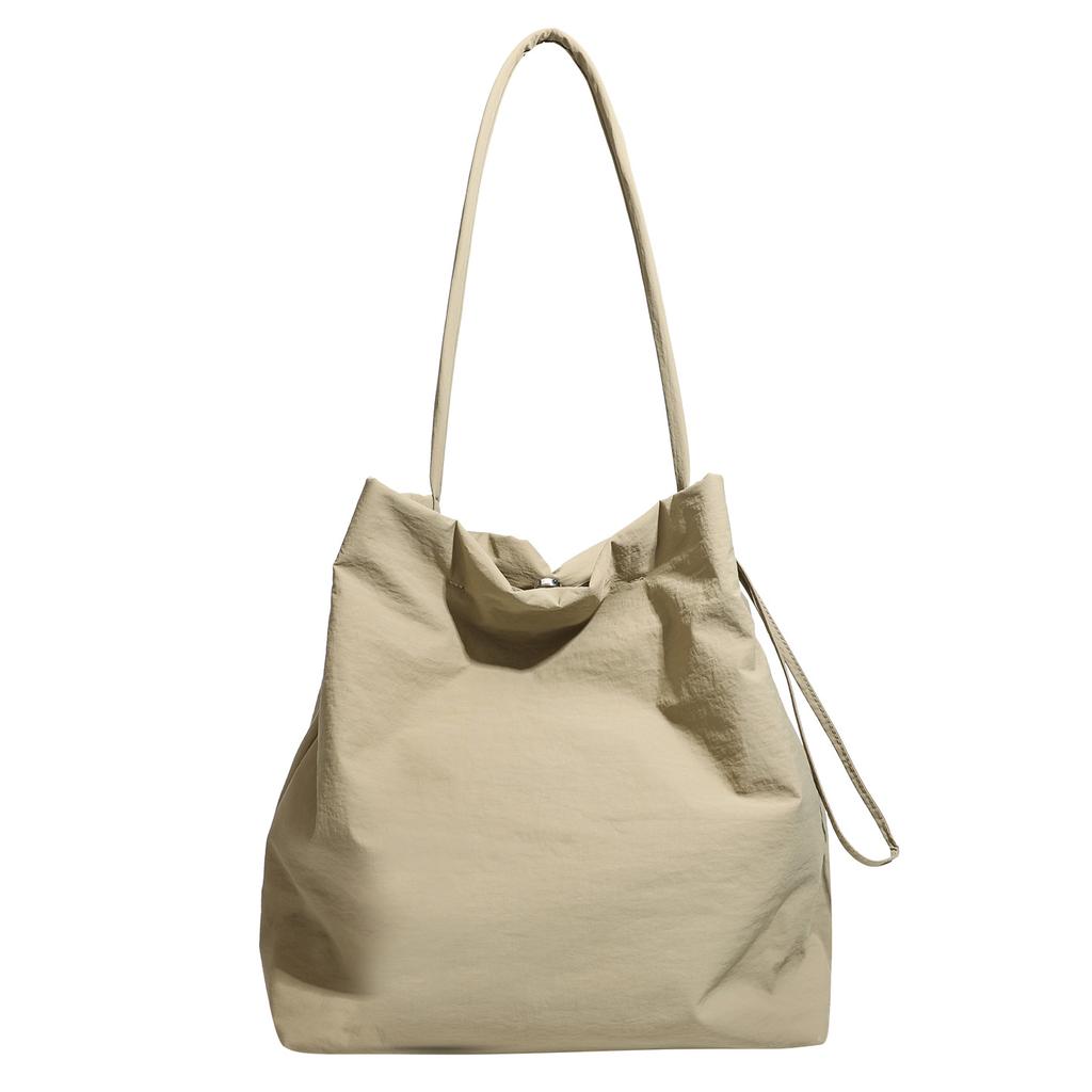 Korean Style Bucket Bag Large Capacity Tote Bag Shoulder Bag for Women