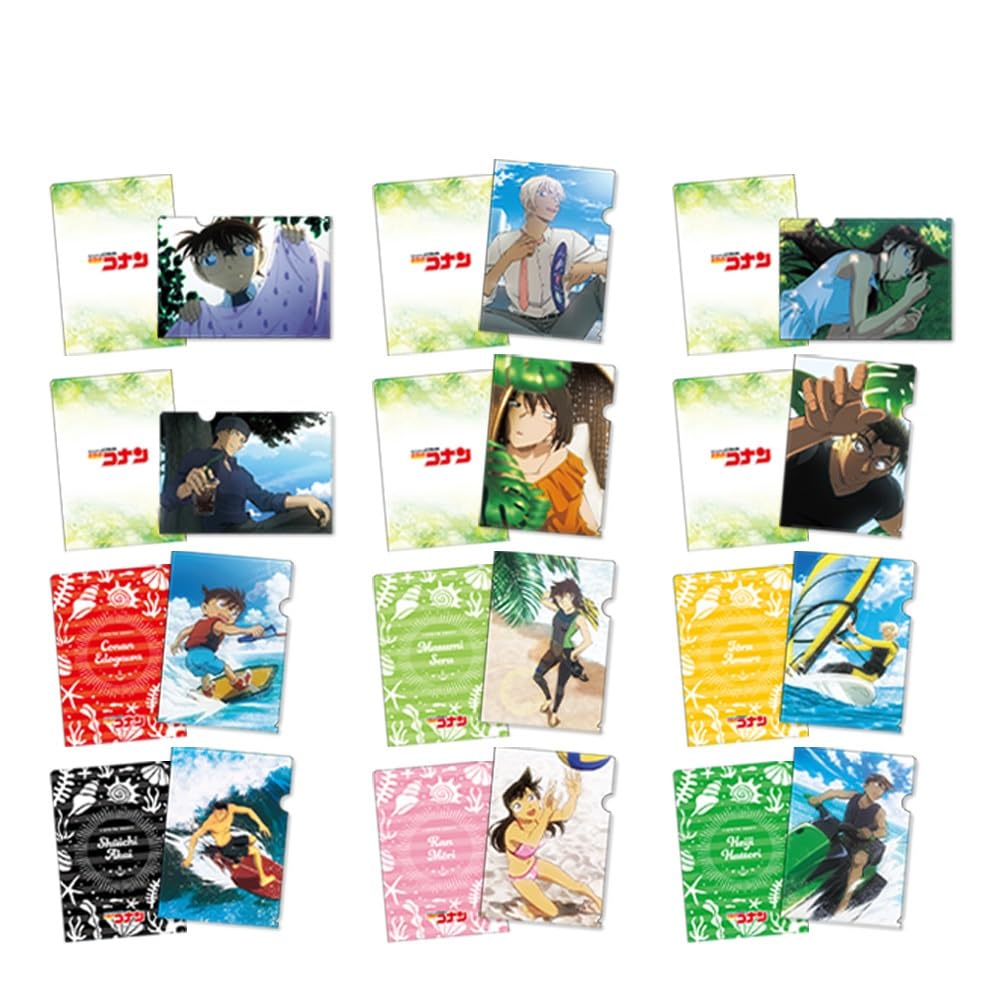 

Детектив Конан Визуальный Арт Прозрачный Файл БОКС Том 1