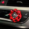 OPEN SHOT  Industrial Valve-Style Rotary Knob Cover | Retro-Futuristic Design | Center Console Decor |Non-Damaging Installation
