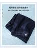 High waisted slim denim cropped pants for women in summer 2025, slim and fashionable, loose and versatile, slim and wide leg pants
