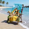 Yogi Bear Show Fashion Beach Towel: Ideal for Summer Adventures Soft, Absorbent and Quick Drying Suitable for Swimming and Bathing