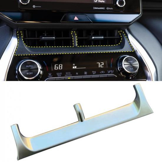Middle Dashboard Air Outlet Vent Cover Trim For -2024 Toyota Harrier Venza