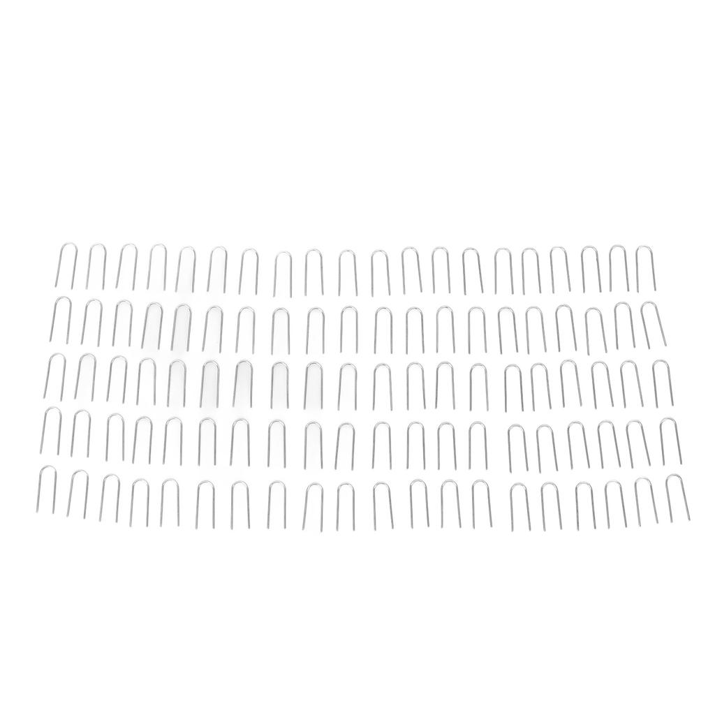 100PCS High Temperature Nichrome Jump Ring Mini U Hanger Hooks for Ceramic Ornament Jewelry