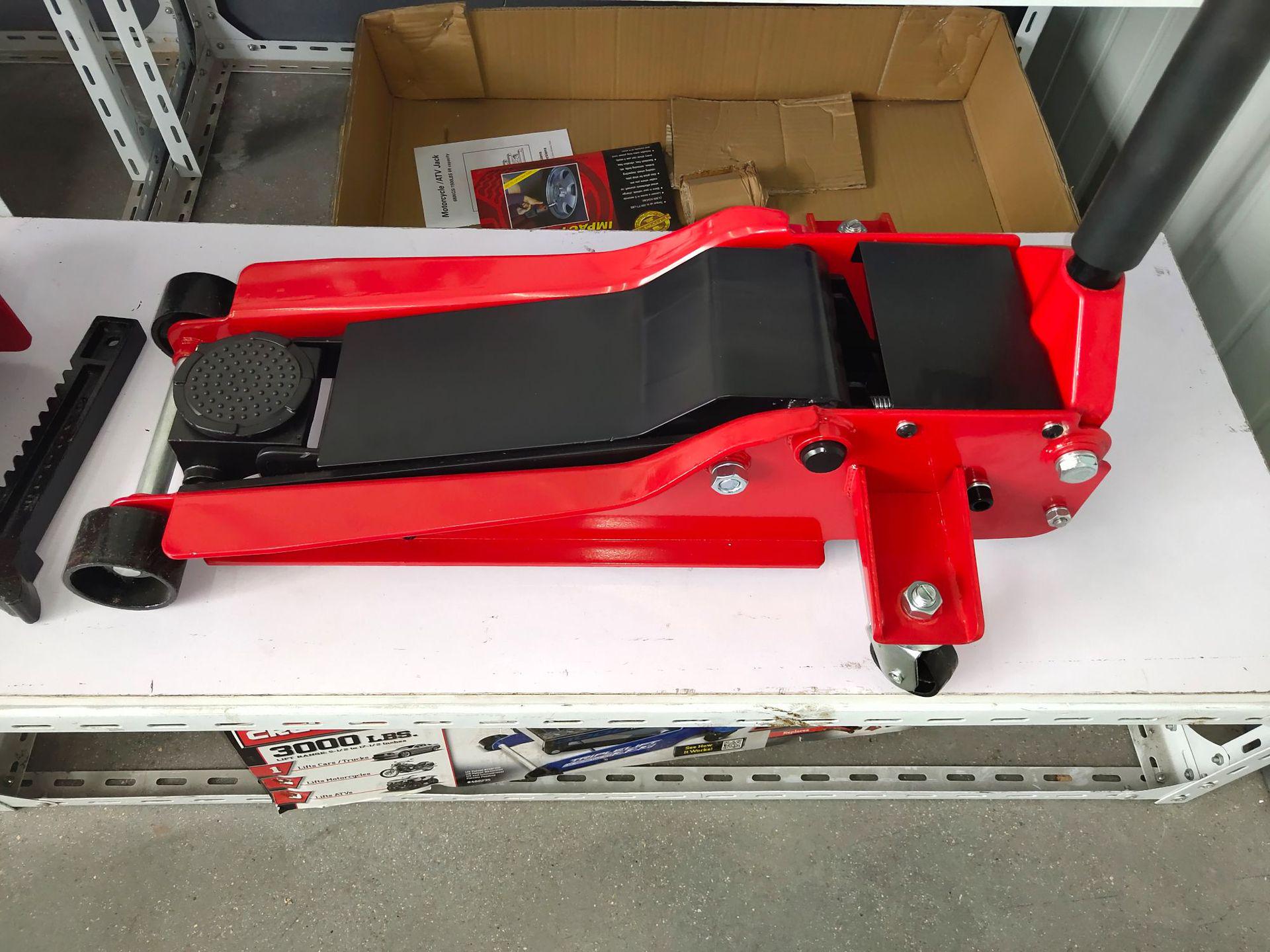 

5T Low Profile Double Pump Horizontal Car Jack for Tire Changes and Auto Repair