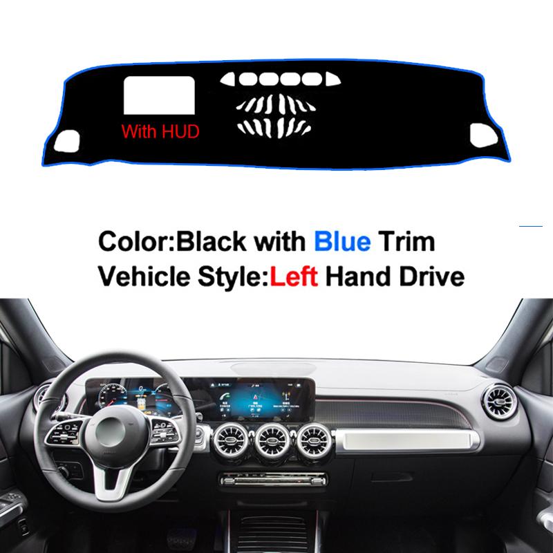 Car Inner Dashboard Cover For Mercedes Benz EQB 2026 2026 Auto Dash Mat Carpet Cape Sun Shade Dashmat Pad