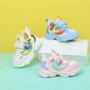 Ding Meng Little Yellow Duck Kids' Lightweight Mesh Running Shoes - Spring/Autumn Style, Cartoon Design, Soft and Breathable for Baby Girls.