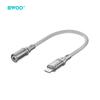 Bwoo Bz66 Adapter Lightning - Jack 3.5Mm Szary