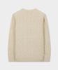 BROOKS BROTHERS Wool Cable Sweater (Ivory) (Bbwrmbf401)