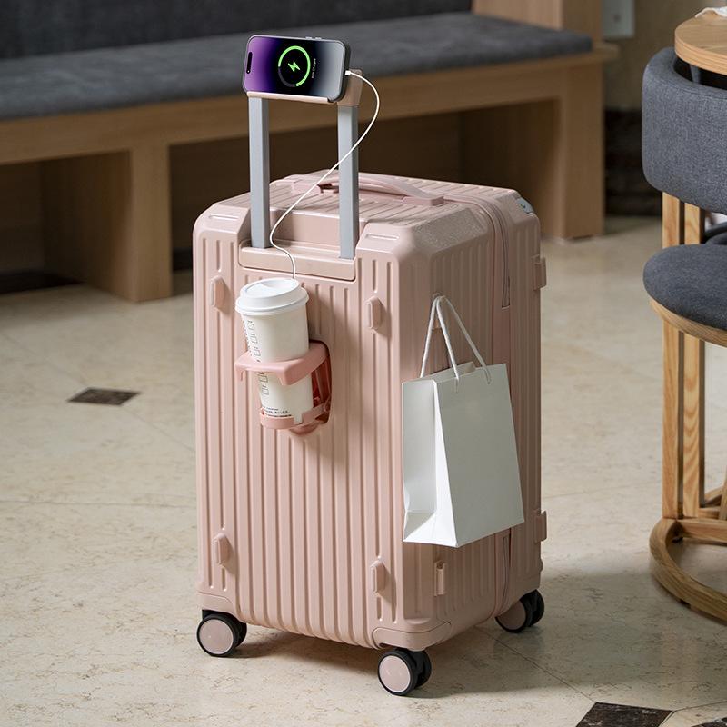 

2025 Прочный чемодан большой вместимости с 37-минутной зарядкой и кодовым замком для мужчин и женщин 20-inch