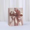 6/10pcs StoBag Gift Bow Paper Tote Bags Recyclable Gift Bags for Birthday Wedding Party Favors Candy Cookies Retail
