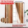 Set Of 2 Flat Printing Curtain Symphony Chic Creative Curtains Polyester Easy Install Decorations Decorative