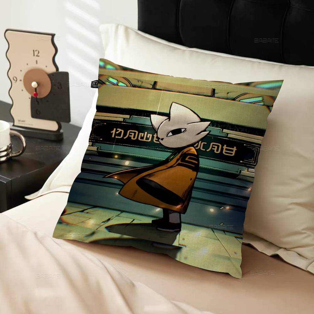 Game Nine Sols Cushion Cover Polyester Sofa Cushions Decorative Throw Pillows Home Decoration Pillowcover